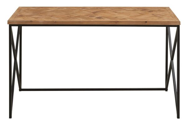 Konsola z litego drewna jodłowego w naturalnym kolorze 48x120 cm Kickford – Premier Housewares