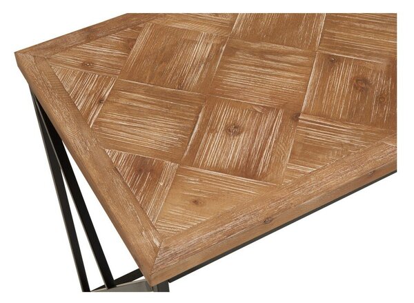Konsola z litego drewna jodłowego w naturalnym kolorze 48x120 cm Kickford – Premier Housewares