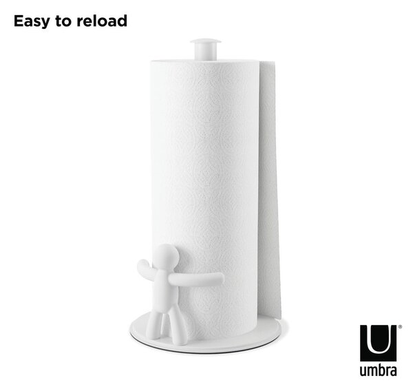Stalowy stojak na ręczniki kuchenne ø 19 cm Buddy – Umbra