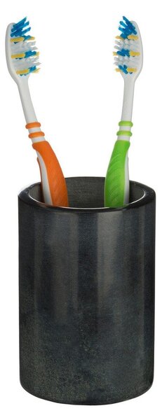 Ciemnoszary kamienny kubek na szczoteczki do zębów Kamal – Premier Housewares
