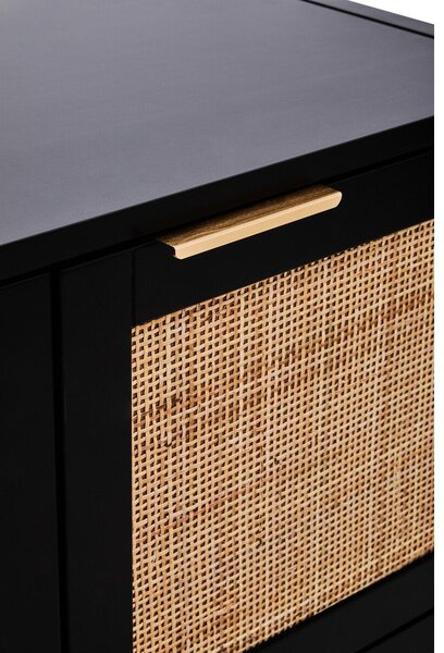 Czarna komoda 85x73x38 cm Sherman – Premier Housewares
