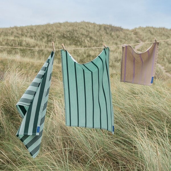 Bawełniane ścierki zestaw 2 szt. 50x70 cm Stripes – Mette Ditmer Denmark