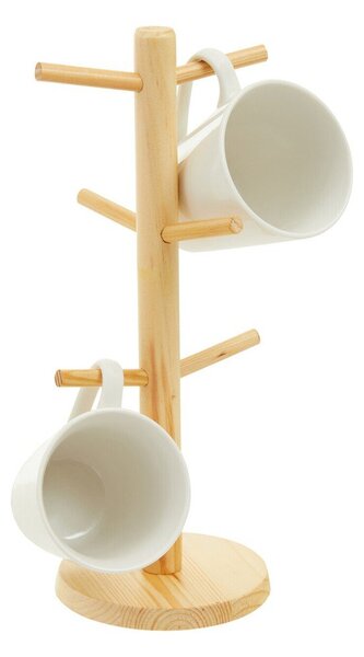 Drewniany stojak na kubki Nolan – Premier Housewares