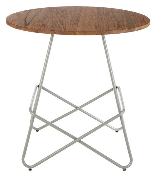 Okrągły stół z litego drewna wiązu ø 80 cm District – Premier Housewares
