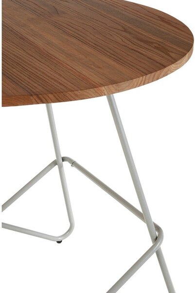 Okrągły stół z litego drewna wiązu ø 80 cm District – Premier Housewares
