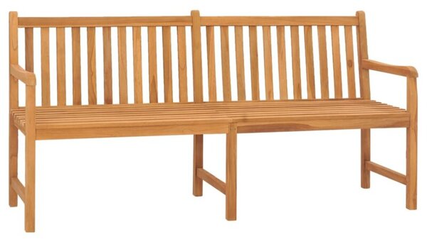 Ławka ogrodowa, 180 cm, lite drewno tekowe