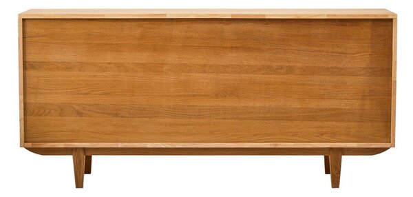 Komoda z litego drewna dębowego w naturalnym kolorze Lyon – Premier Housewares