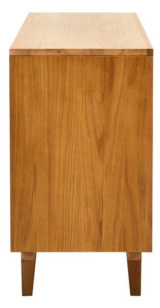Komoda z litego drewna dębowego w naturalnym kolorze Lyon – Premier Housewares