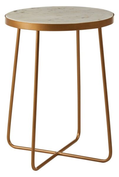Okrągły stolik z marmurowym blatem ø 36 cm Shalimar – Premier Housewares