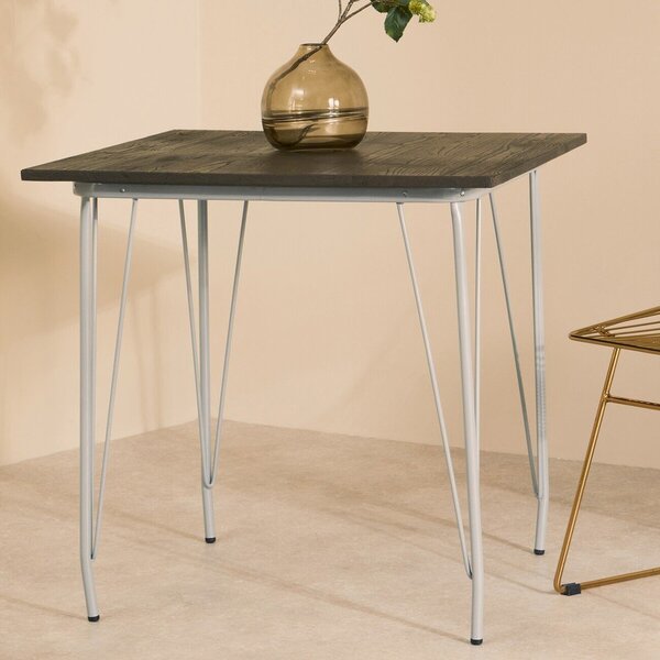 Stół z litego drewna wiązu ø 80 cm District – Premier Housewares