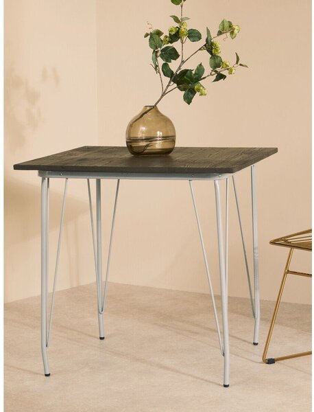 Stół z litego drewna wiązu ø 80 cm District – Premier Housewares