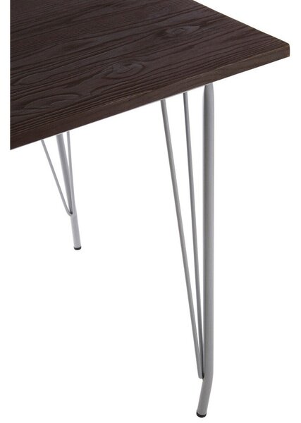 Stół z litego drewna wiązu ø 80 cm District – Premier Housewares