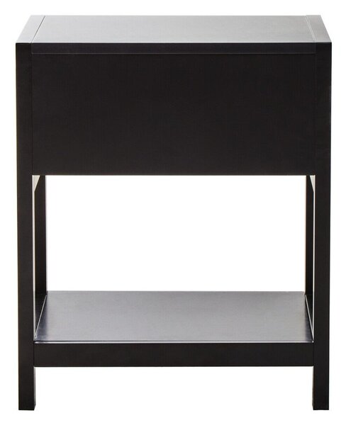 Czarna szafka nocna Sherman – Premier Housewares