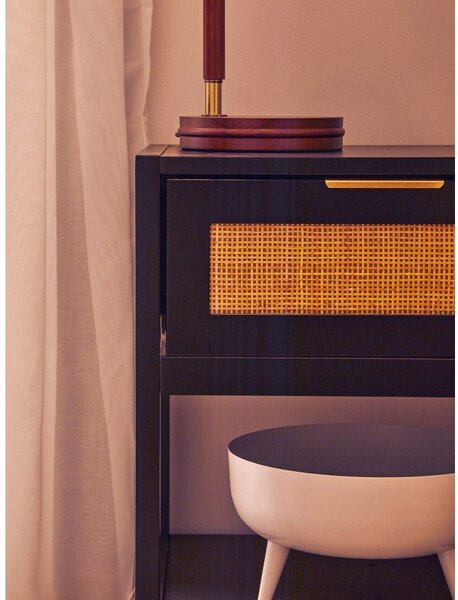 Czarna szafka nocna Sherman – Premier Housewares