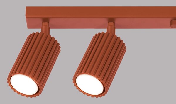 Ceglasta lampa punktowa 6,5x117 cm Gleam – Sollux