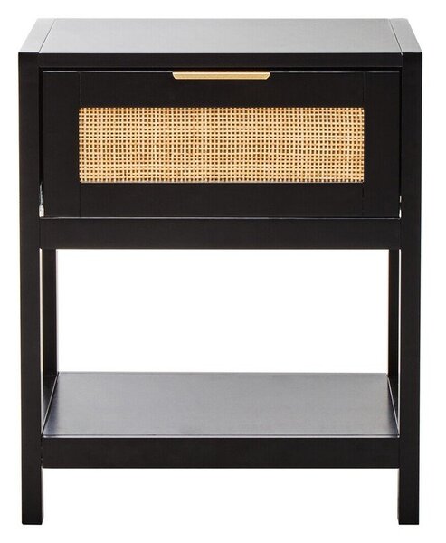Czarna szafka nocna Sherman – Premier Housewares