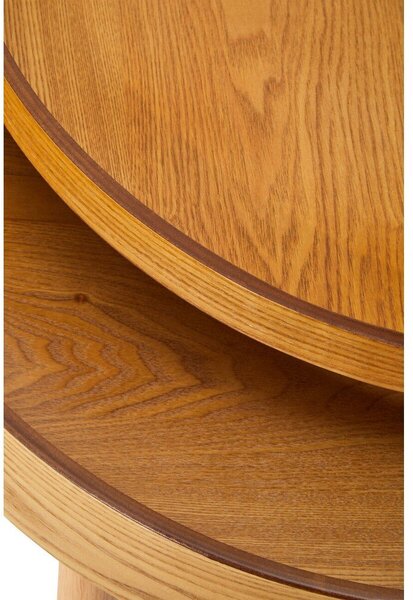 Okrągły stolik w dekorze sosny ø 60 cm Viborg – Premier Housewares