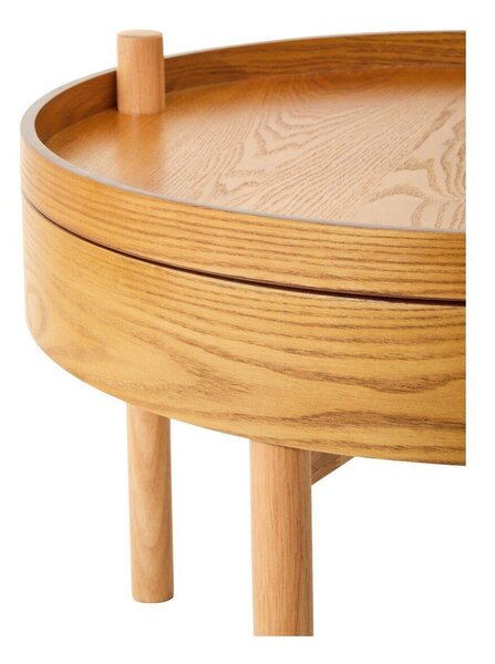 Okrągły stolik w dekorze sosny ø 60 cm Viborg – Premier Housewares