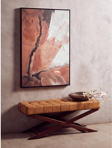 Obraz z ramą w zestawie/na płótnie 83x123 cm Astratto – Premier Housewares