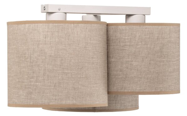 Lampa sufitowa Mona Nature TK Lighting, możliwość ściemniania, salon / jadalnia, tkanina / materiał / jedwab, nowoczesny