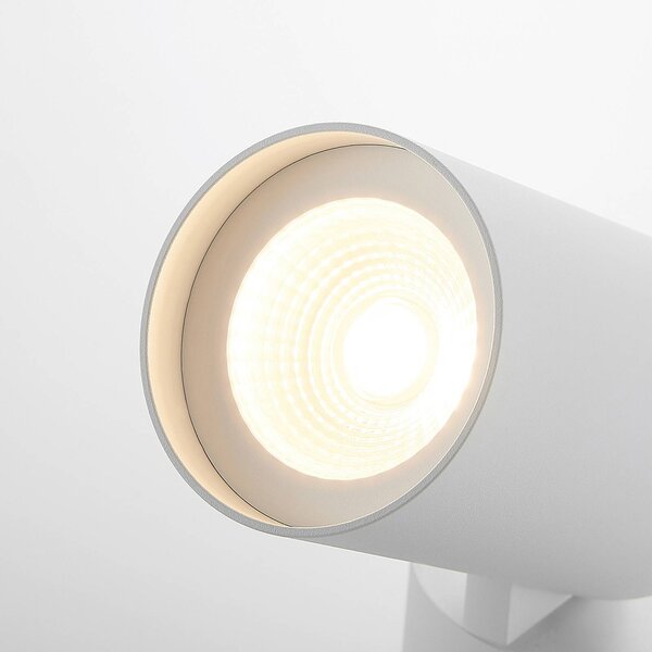 Arcchio Thabo spot sufitowy LED, regulowany 12,5W Arcchio, możliwość ściemniania, biały / opal, przedpokój, aluminium, nowoczesny