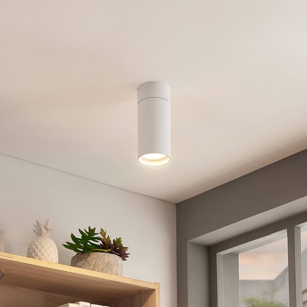 Arcchio Thabo spot sufitowy LED, regulowany 12,5W Arcchio, możliwość ściemniania, biały / opal, przedpokój, aluminium, nowoczesny