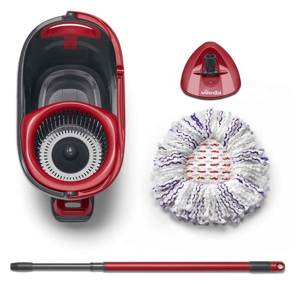 Mop rotacyjny z wiadrem Turbo 3v1 – Vileda