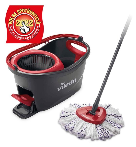 Mop rotacyjny z wiadrem Turbo 3v1 – Vileda