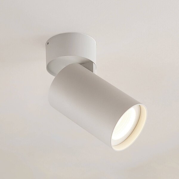 Arcchio Thabo spot sufitowy LED, regulowany 12,5W Arcchio, możliwość ściemniania, biały / opal, przedpokój, aluminium, nowoczesny