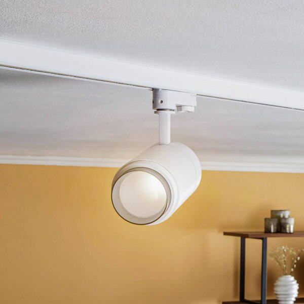 Reflektor szynowy LED Arcchio Nanna biały 3000K 27W, biały / opal, biuro, aluminium