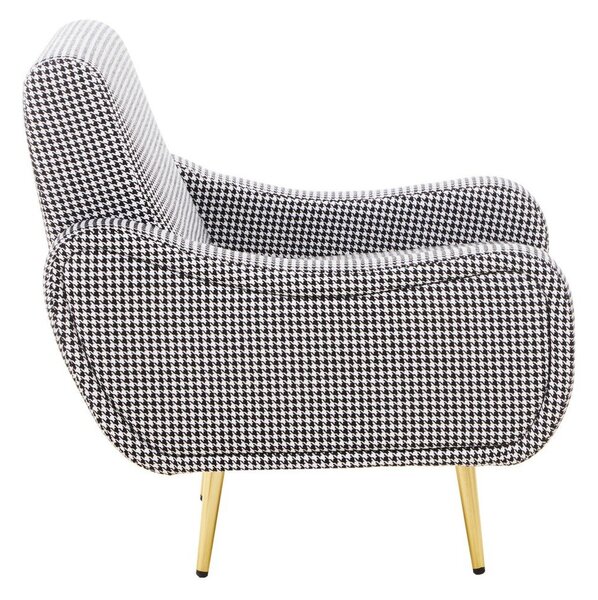 Czarno-biały fotel Holli – Premier Housewares