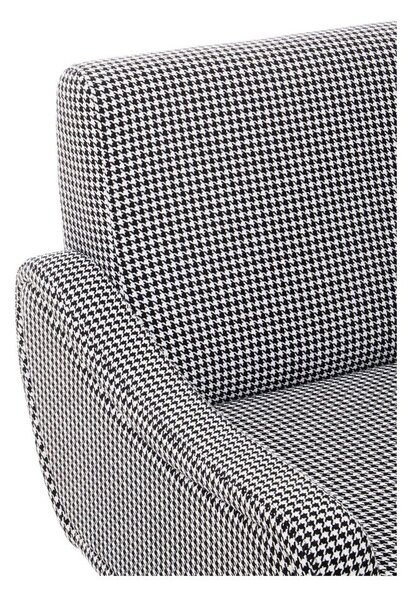Czarno-biały fotel Holli – Premier Housewares