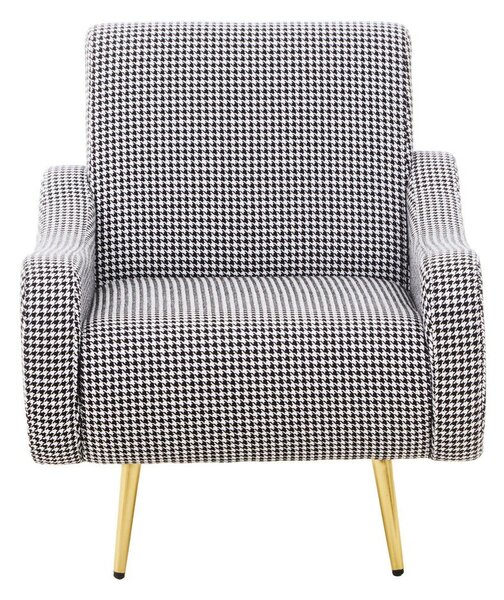 Czarno-biały fotel Holli – Premier Housewares