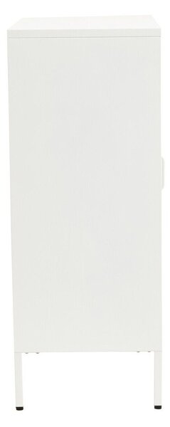 Biała stalowa witryna 80x102x40 cm Acier – Premier Housewares