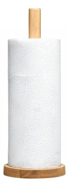 Drewniany stojak na ręczniki papierowe w naturalnym kolorze ø 12 cm Soka – Premier Housewares