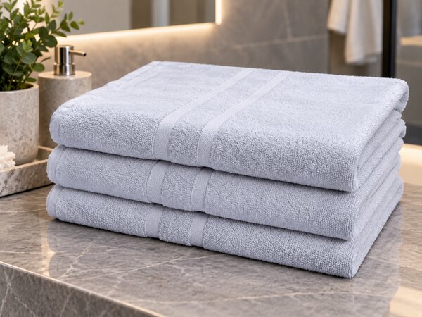 Ręcznik kąpielowy hotelowy Royal 70x140 cm biały, 100% bawełna