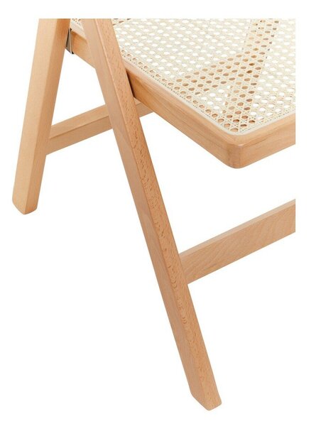 Krzesło z litego drewna bukowego w naturalnym kolorze Cebu – Premier Housewares