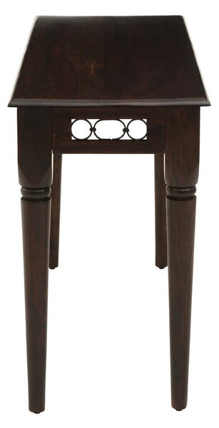 Konsola z litego drewna palisander w ciemnym naturalnym kolorze 45x120 cm Srina – Premier Housewares