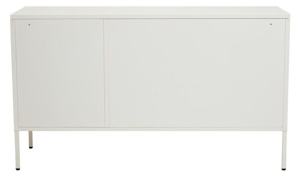 Biała stalowa witryna 140x80x45 cm Acier – Premier Housewares