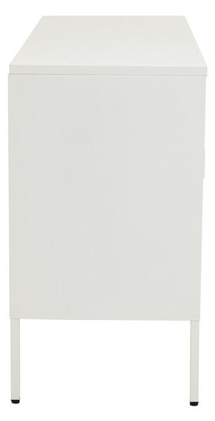 Biała stalowa witryna 140x80x45 cm Acier – Premier Housewares