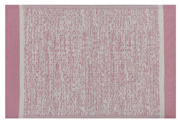 Dywan zewnętrzny prostokątny 120x180cm materiał syntetyczny różowy Ballari Beliani