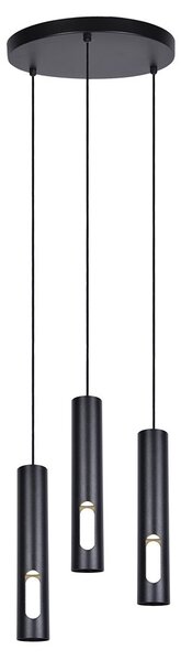 Lampa wisząca sople z wycięciami w kloszu - 4X S864 D3-N96