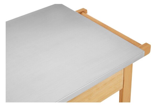 Bambusowy barek na kółkach 41x58 cm Harlow – Premier Housewares