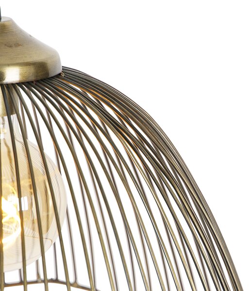 Designerska lampa wisząca mosiądz 39,8 cm - Pia