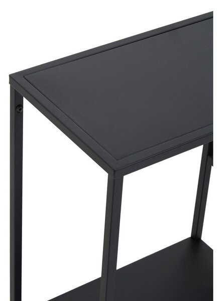 Czarny stalowy regał 80x81x26 cm Acero – Premier Housewares