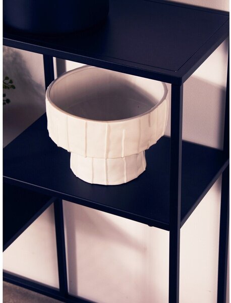 Czarny stalowy regał 80x81x26 cm Acero – Premier Housewares