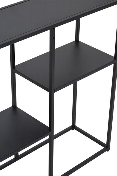 Czarny stalowy regał 80x81x26 cm Acero – Premier Housewares