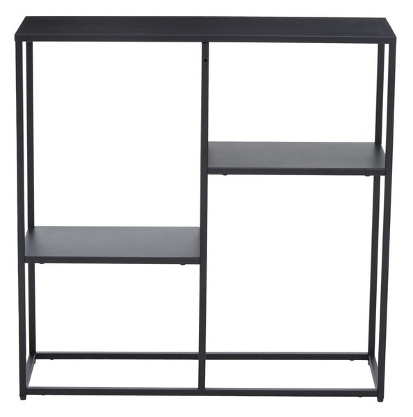 Czarny stalowy regał 80x81x26 cm Acero – Premier Housewares