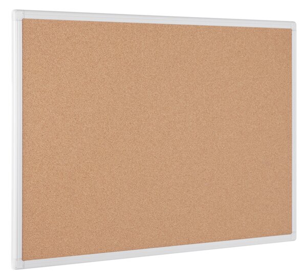 Tablica korkowa ANTI-MICROBIAL, 900 x 600 mm, biała rama