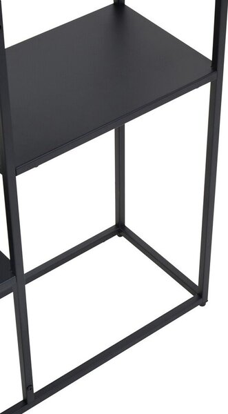 Czarny stalowy regał 80x81x26 cm Acero – Premier Housewares
